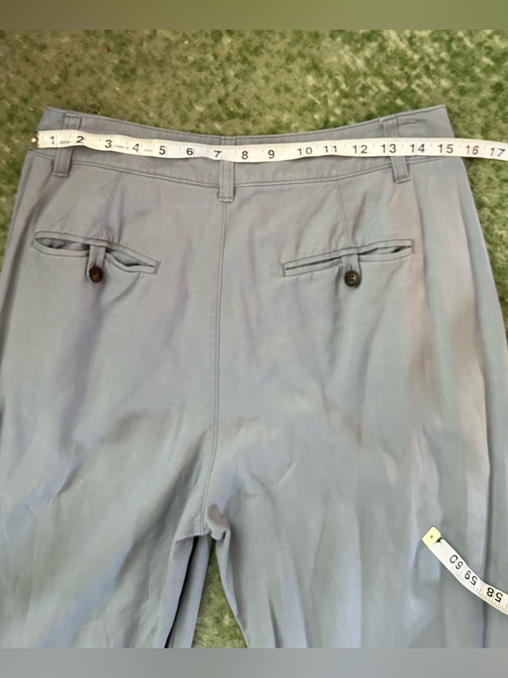MADEWELL Harlow Best Selling Wide-Leg Trouser. Side Seam & Back Pockets - Picture 7 of 15